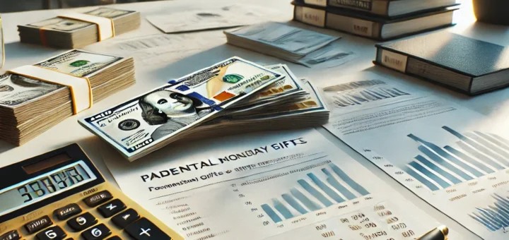 Ar apmokestinami tėvų dovanoti pinigai?