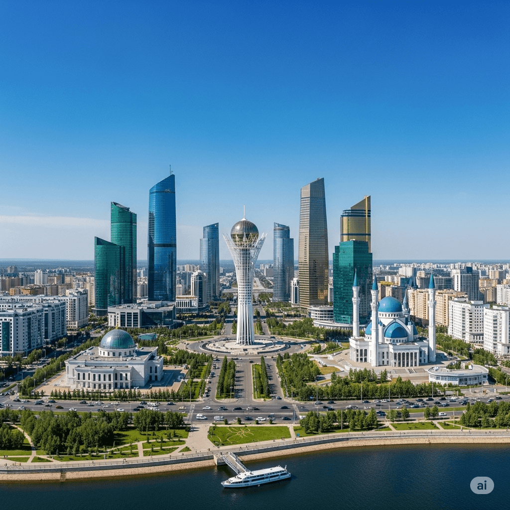 Astana – futuristinė Kazachstano širdis, iškilusi stepėje