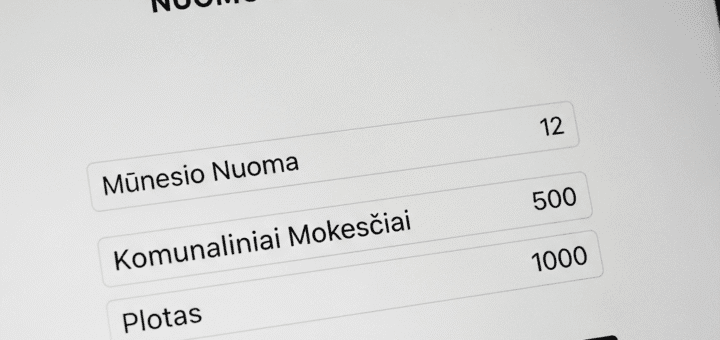 Nuomos skaičiuoklė: Jūsų svarbiausias įrankis sėkmingai investicijai į nekilnojamąjį turtą