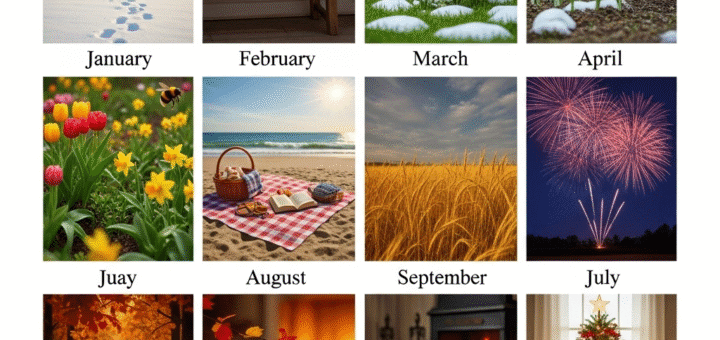 Lietuviški Mėnesių Pavadinimai: Paslaptinga Kelionė Per Metų Ratą