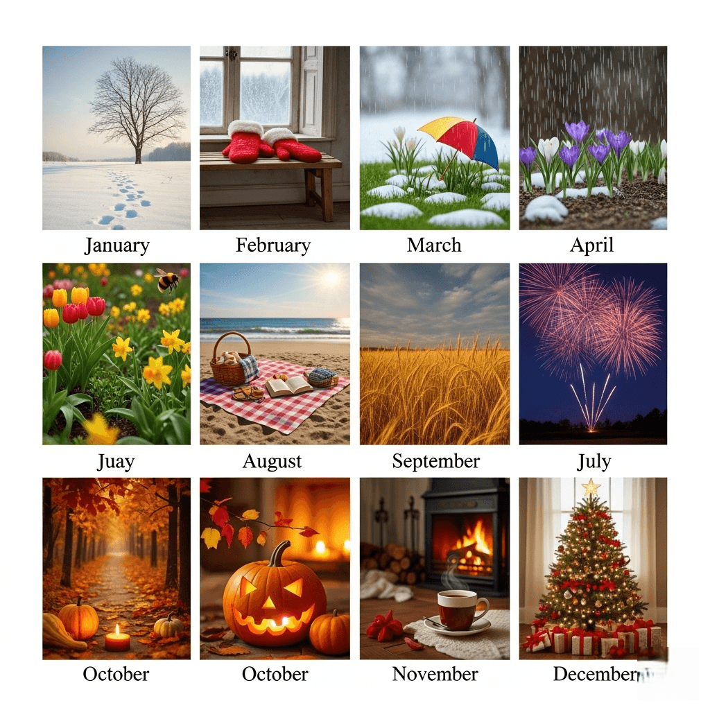 Lietuviški Mėnesių Pavadinimai: Paslaptinga Kelionė Per Metų Ratą Lietuviški Mėnesių Pavadinimai: Paslaptinga Kelionė Per Metų Ratą