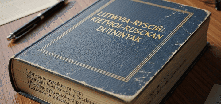 Lietuvių-rusų kalbų žodynas: Daugiau nei žodžiai – tiltas tarp kultūrų ir epochų