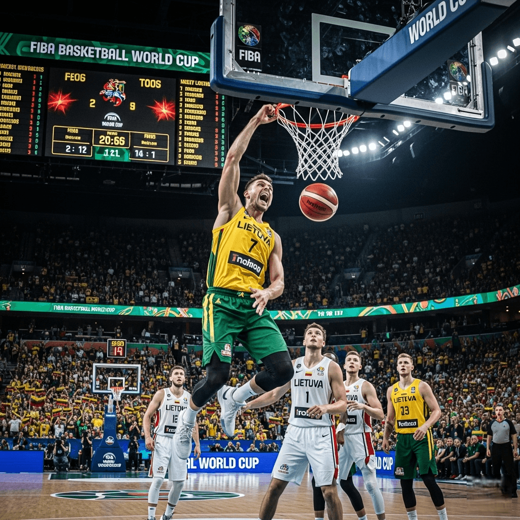 FIBA Pasaulio Krepšinio Čempionatas: Lietuvos kelias, legendos ir neužmirštamos akimirkos FIBA Pasaulio Krepšinio Čempionatas: Lietuvos kelias, legendos ir neužmirštamos akimirkos