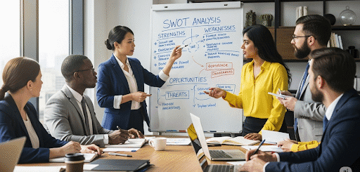 SSGG Analizė: Išsamus Gidas Jūsų Verslo Strategijai ir Konkurenciniam Pranašumui Užtikrinti