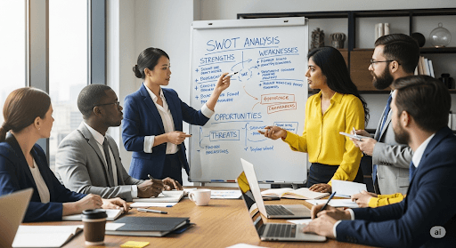 SSGG Analizė: Išsamus Gidas Jūsų Verslo Strategijai ir Konkurenciniam Pranašumui Užtikrinti