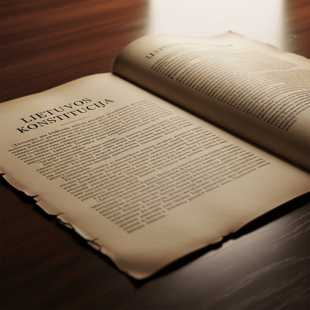 Lietuvos Konstitucija: Tautos Valios Pamatas ir Laisvės Garantas