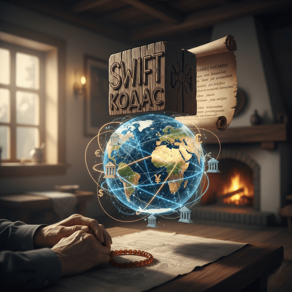 SWIFT kodas: Bankų paslaptis ir pinigų kelionės aplink pasaulį