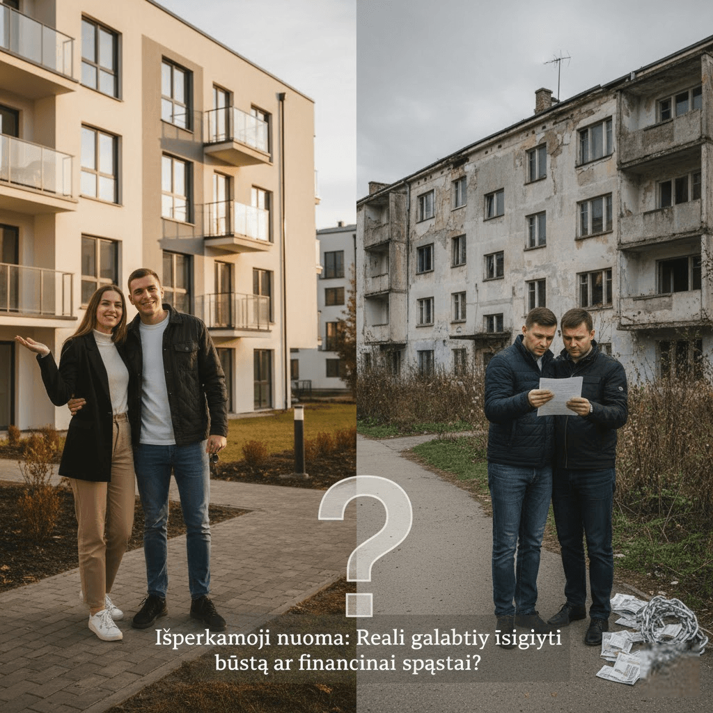 Išperkamoji nuoma: Reali galimybė įsigyti būstą ar finansiniai spąstai?