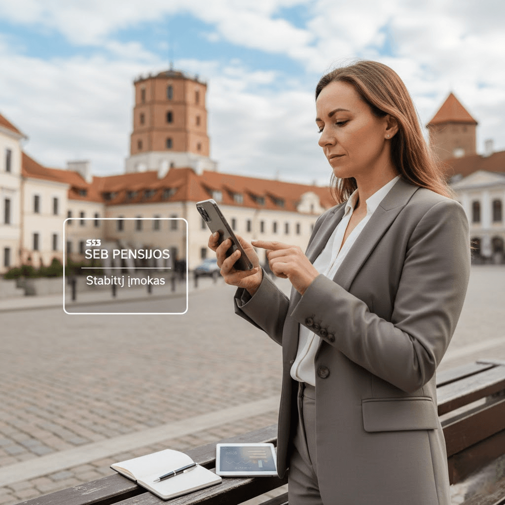 SEB pensijos kaupimo valdymas: būdai stabdyti įmokas ir svarbūs niuansai