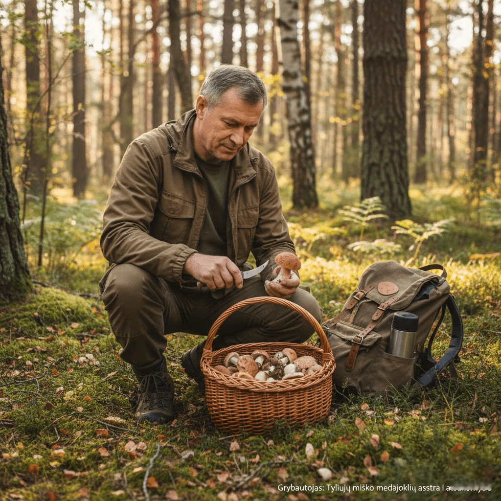 Grybautojas: Tyliųjų miško medžioklių aistra ir atsakomybė