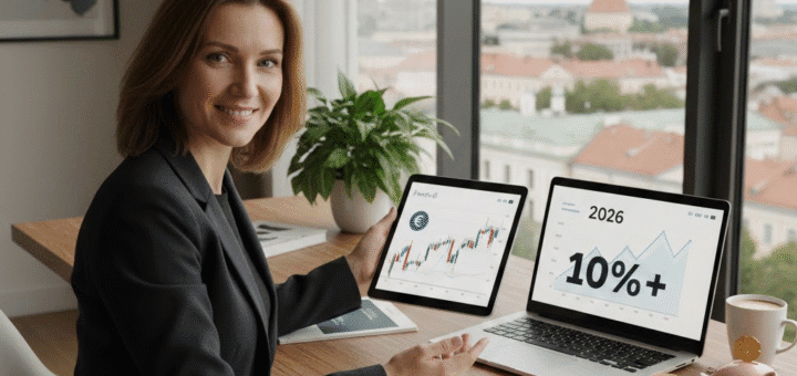 Finbee investavimas: Kaip įdarbinti pinigus ir pasiekti dviženklę grąžą 2026 metais