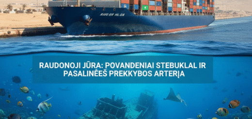 Raudonoji jūra: povandeniniai stebuklai ir pasaulinės prekybos arterija