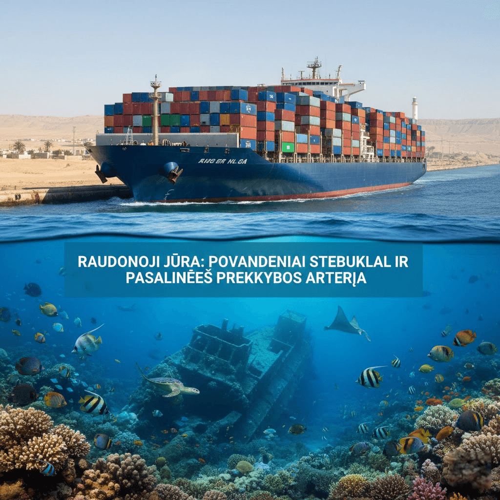 Raudonoji jūra: povandeniniai stebuklai ir pasaulinės prekybos arterija Raudonoji jūra: povandeniniai stebuklai ir pasaulinės prekybos arterija