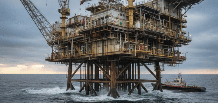 Naftos platforma: Geležinis miestas atviroje jūroje ir kasdienybės iššūkiai