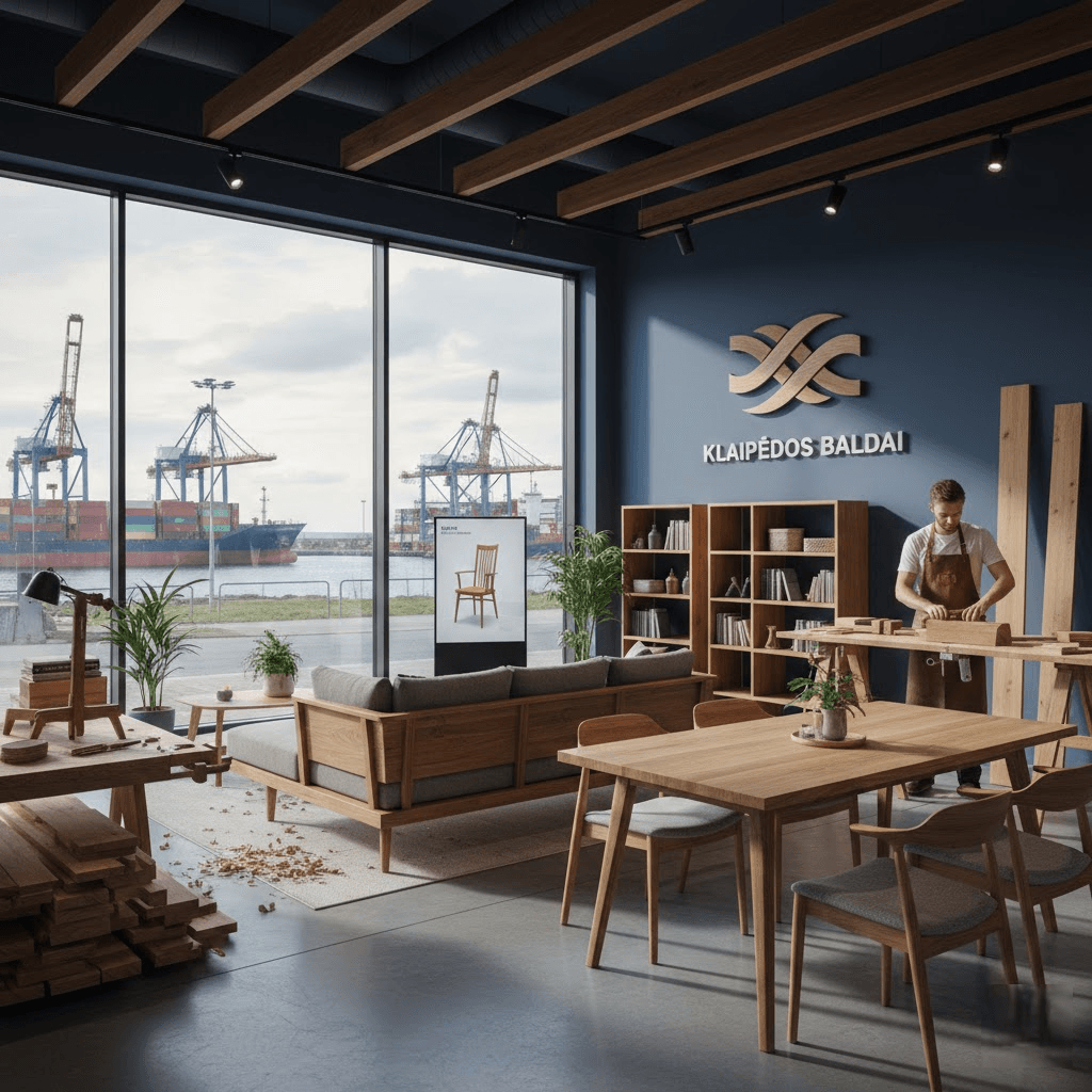 Klaipėdos baldai: Uostamiesčio medienos pramonės DNR ir šiuolaikinė evoliucija