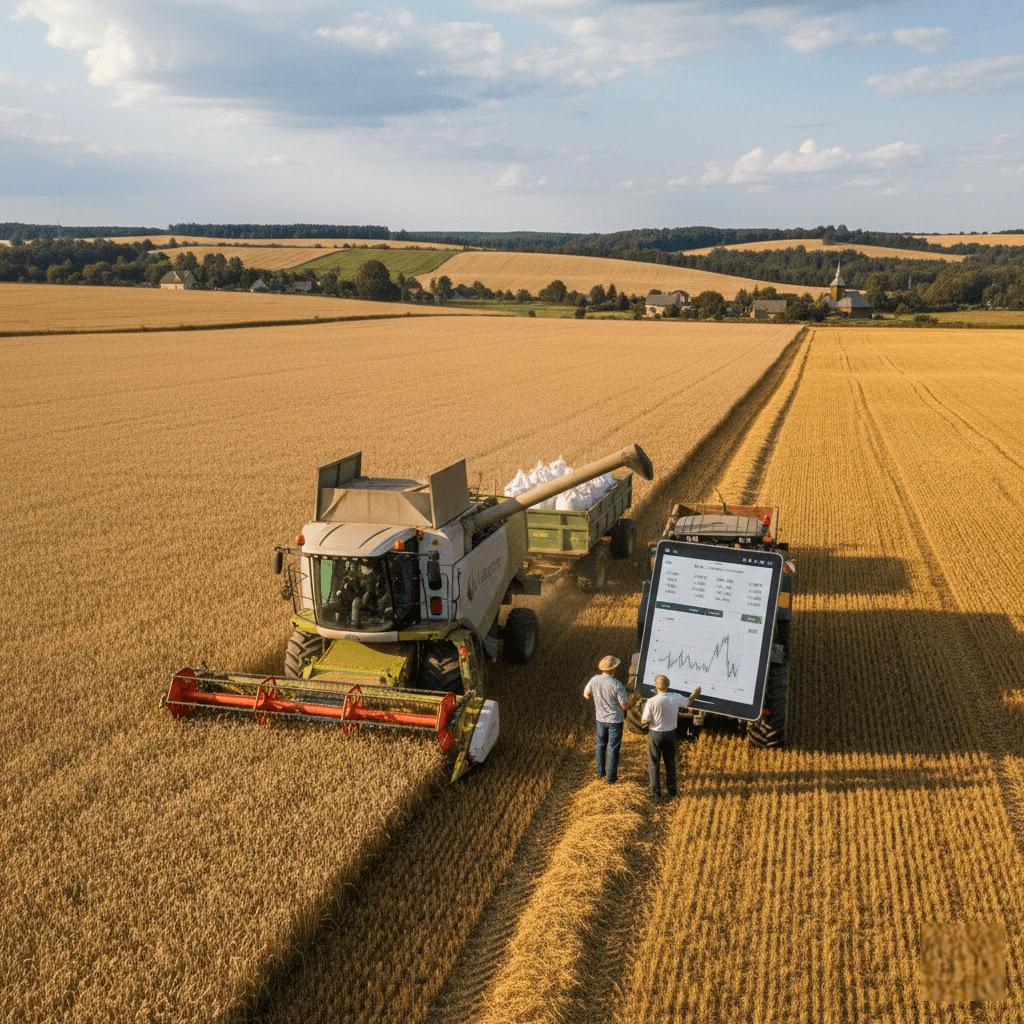Linas Agro grūdų kainos: Kaip sėkmingai parduoti derlių kintančioje rinkoje