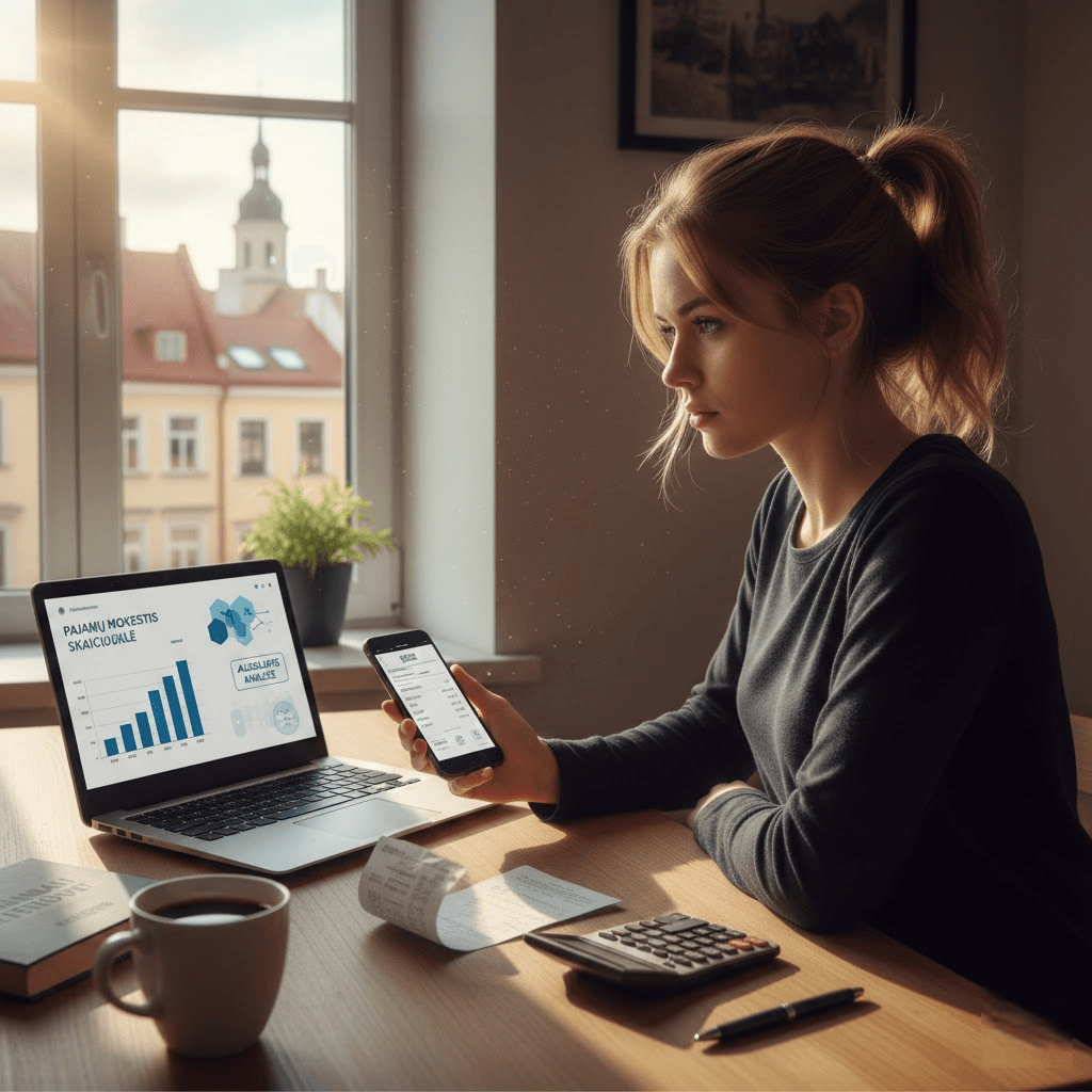 Pajamų mokestis skaičiuoklė: Kaip suprasti savo algalapį ir nepermokėti valstybei?