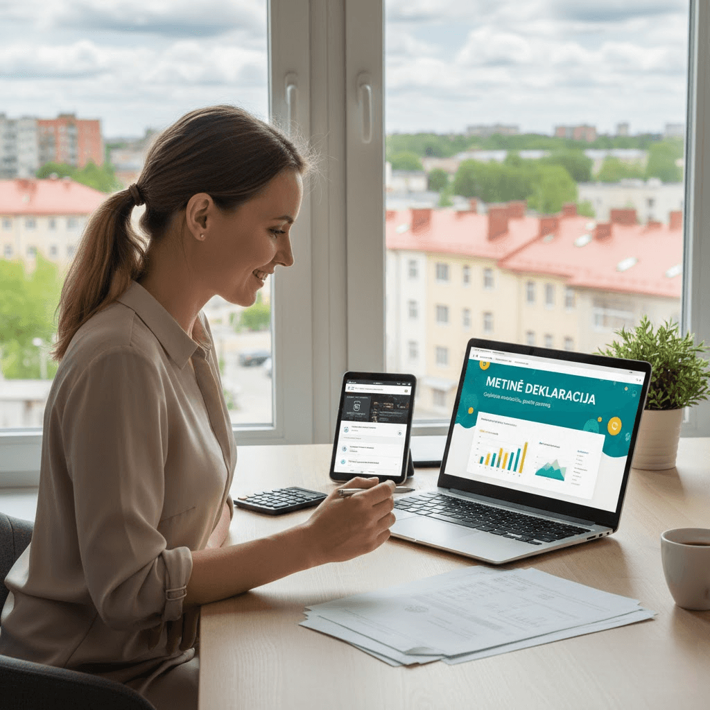 Metinė deklaracija: kaip paversti prievolę realia finansine nauda