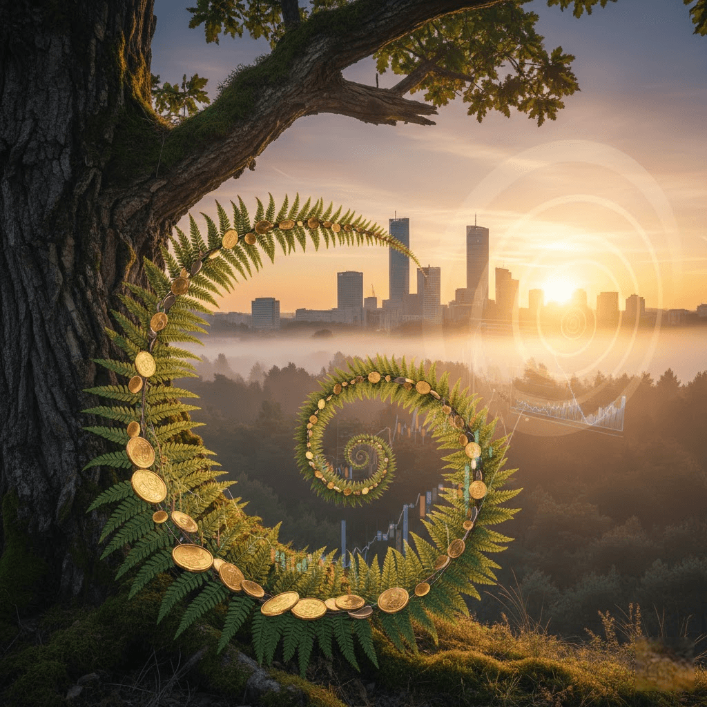 Fibonačio seka: paslėptas kodas, jungiantis gamtos harmoniją ir finansų rinkas