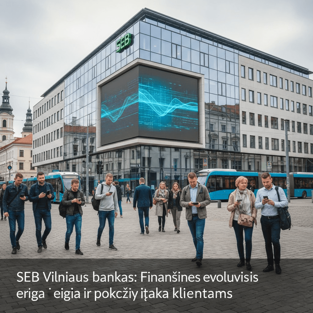 SEB Vilniaus bankas: Finansinės evoliucijos eiga ir pokyčių įtaka klientams