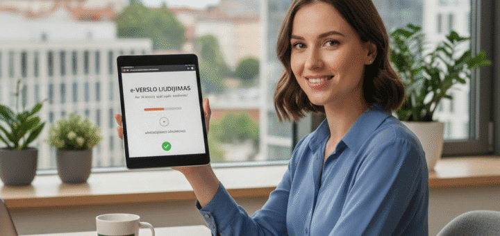 Verslo liudijimas internetu: Kaip per 10 minučių tapti legaliu verslininku