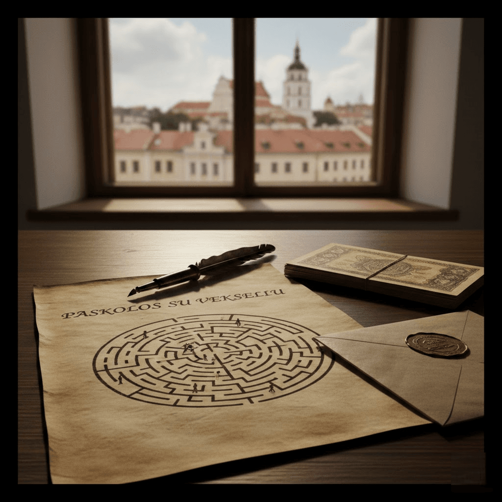 Paskolos su vekseliu: Nematoma privačių kreditų pusė ir teisiniai labirintai