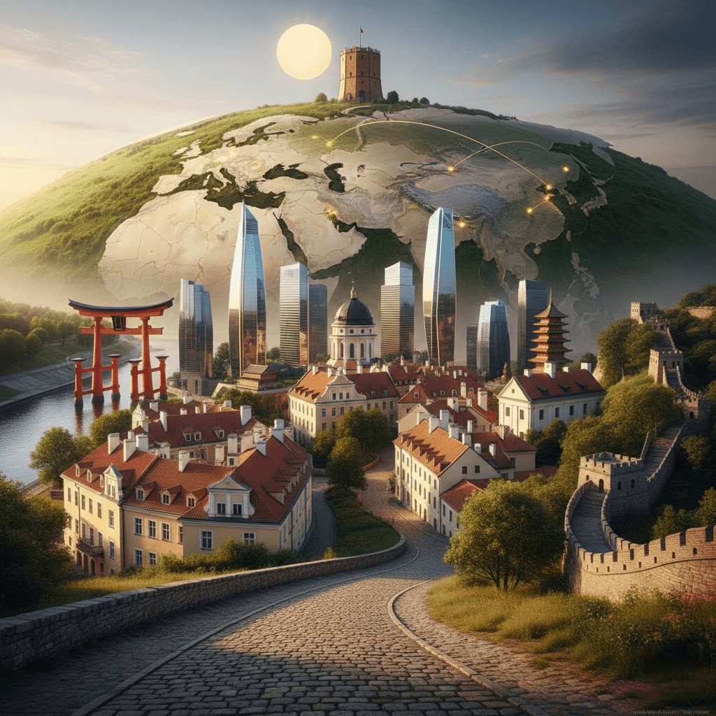 Azijos valstybės ir sostinės: Kontrastų, istorijos ir ateities žemėlapis