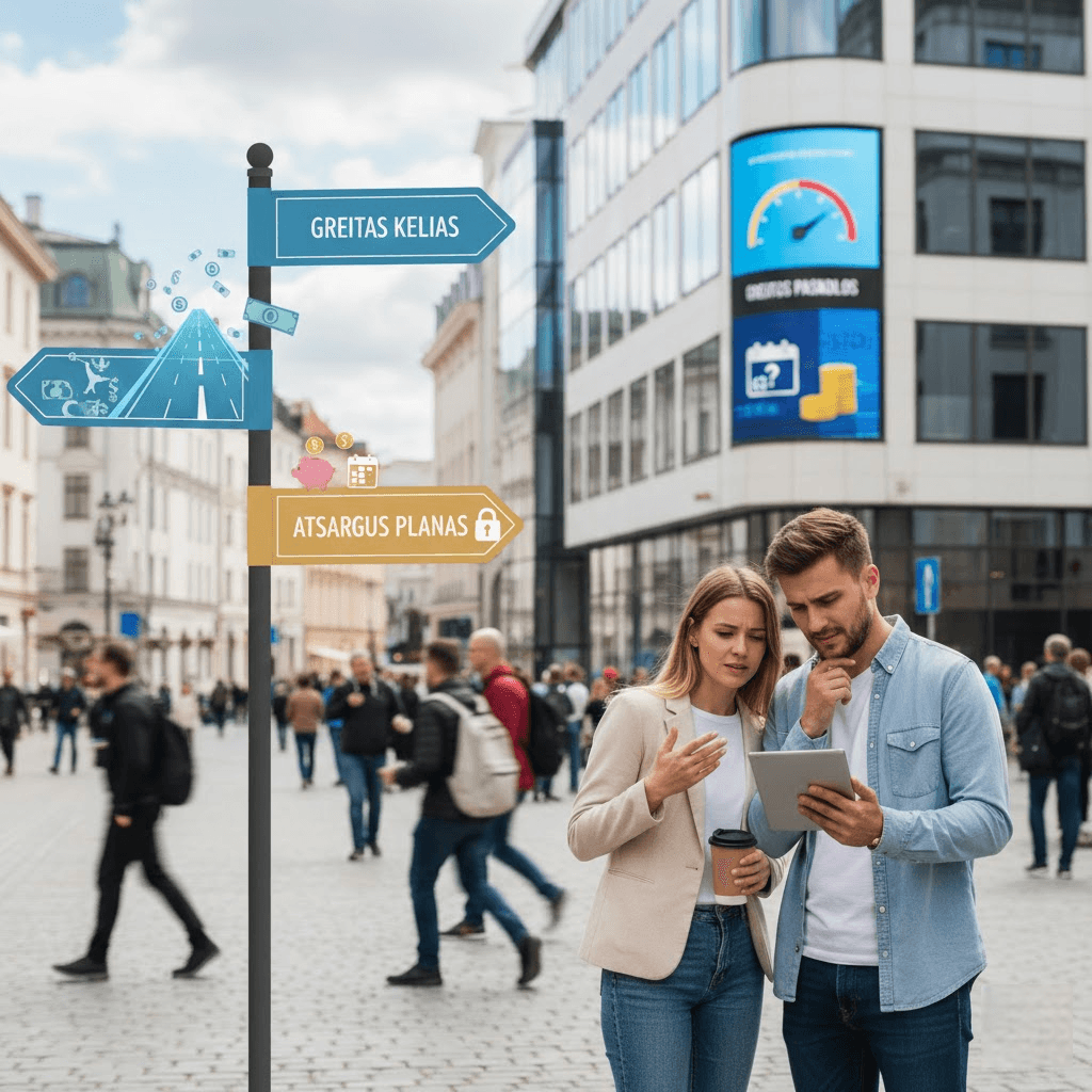 Greitos paskolos internetu: finansinis greitkelis ar atsakingo planavimo iššūkis?