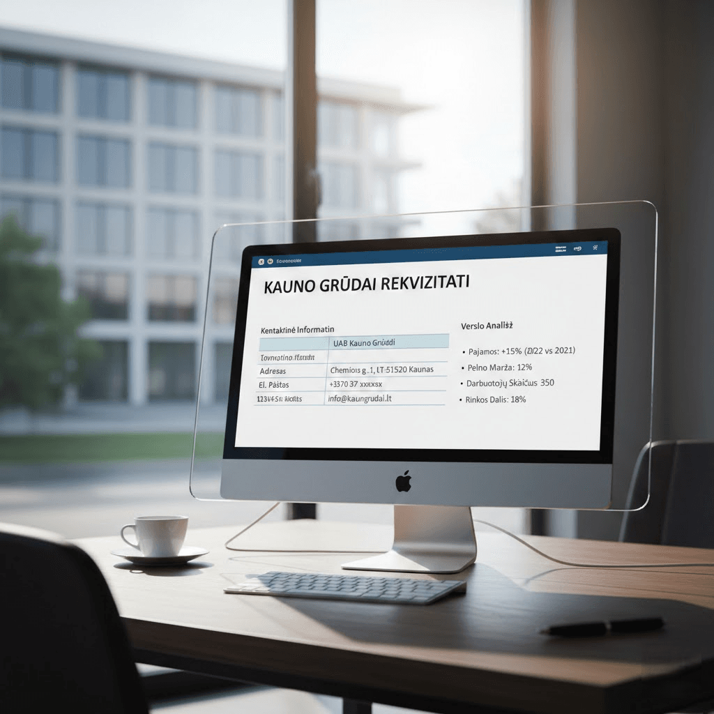 Kauno Grūdai rekvizitai: kontaktinė informacija ir verslo analizė