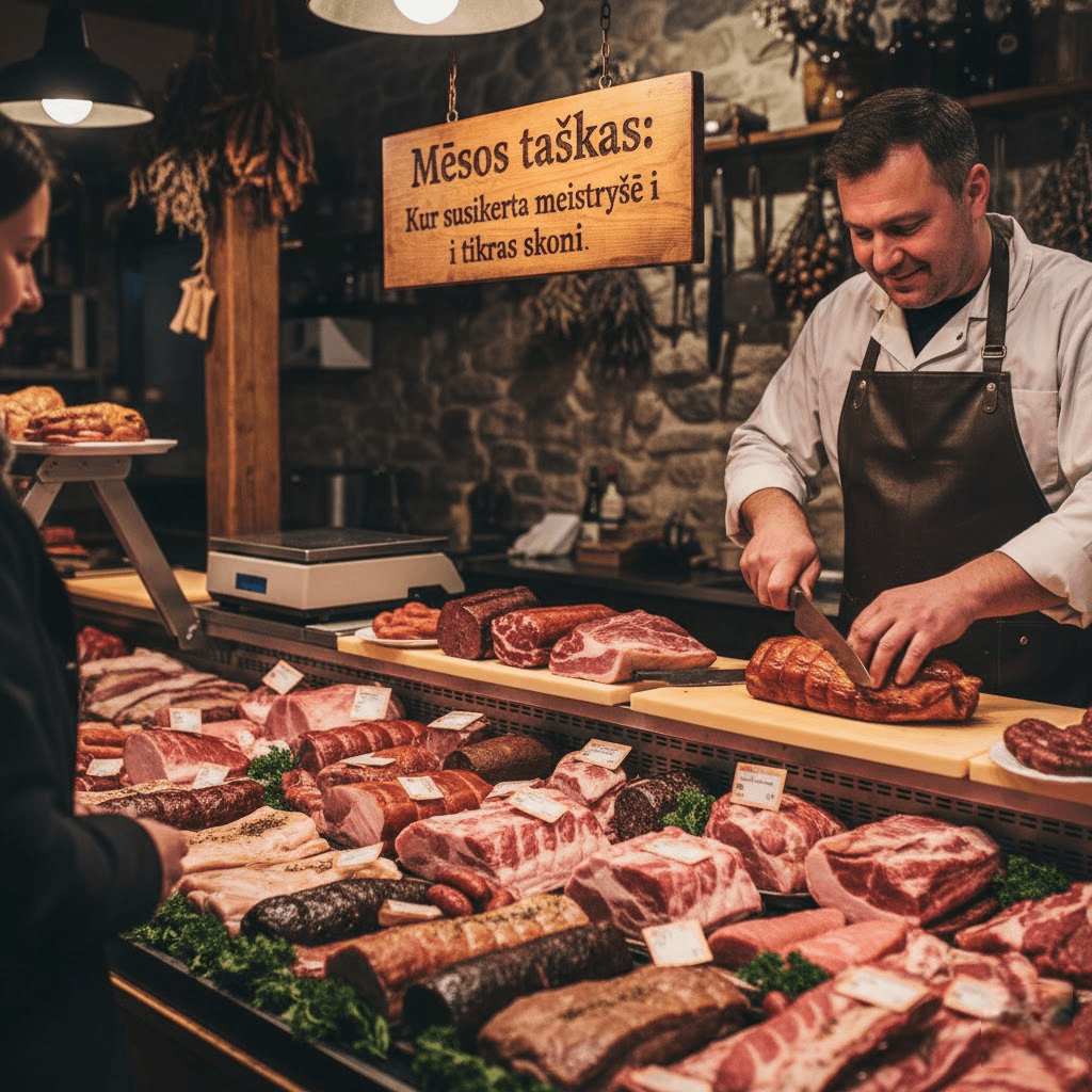 Mėsos taškas: Kur susikerta meistrystė ir tikras skonis
