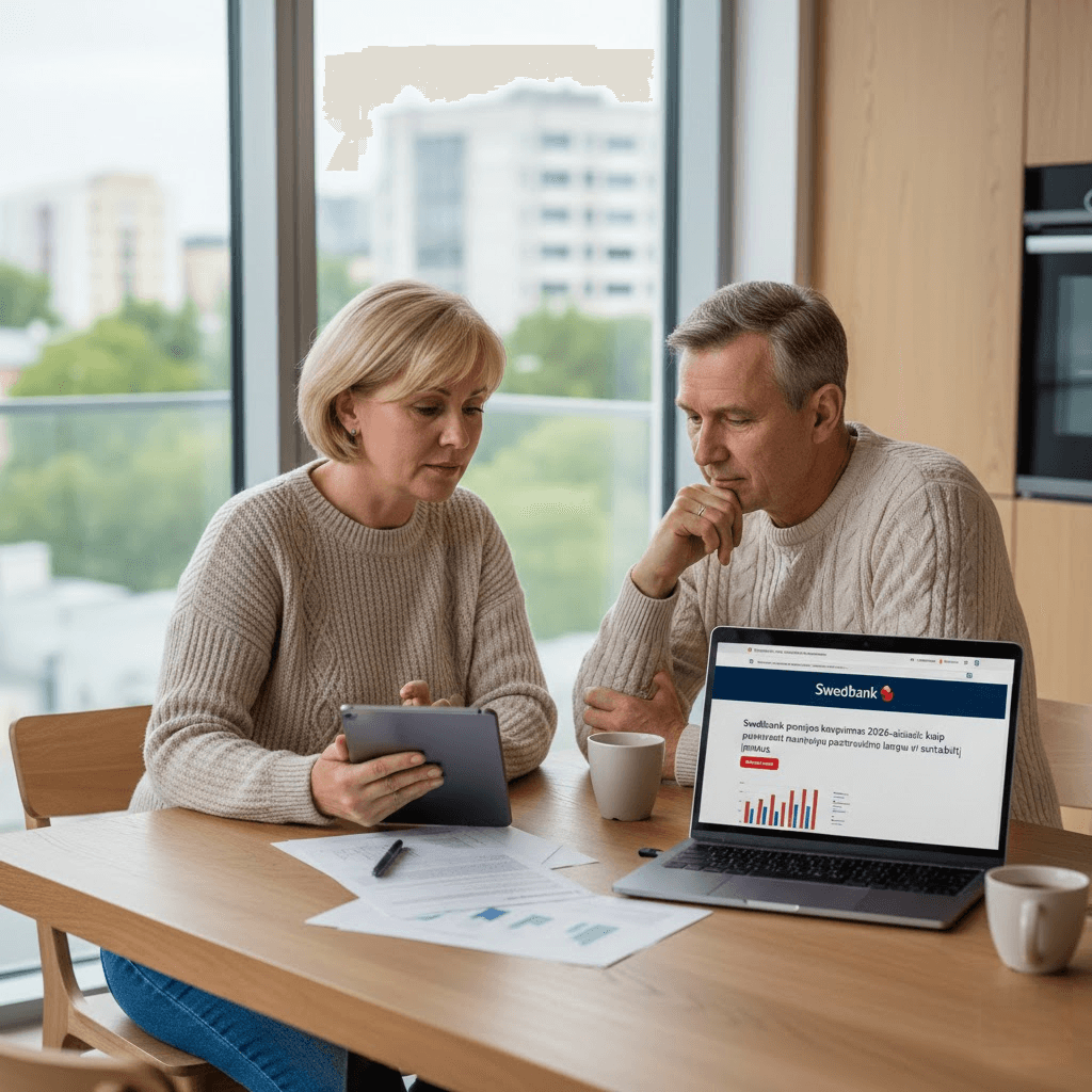 „Swedbank“ pensijos kaupimas 2026-aisiais: kaip pasinaudoti naujuoju pasitraukimo langu ir sustabdyti įmokas? „Swedbank“ pensijos kaupimas 2026-aisiais: kaip pasinaudoti naujuoju pasitraukimo langu ir sustabdyti įmokas?