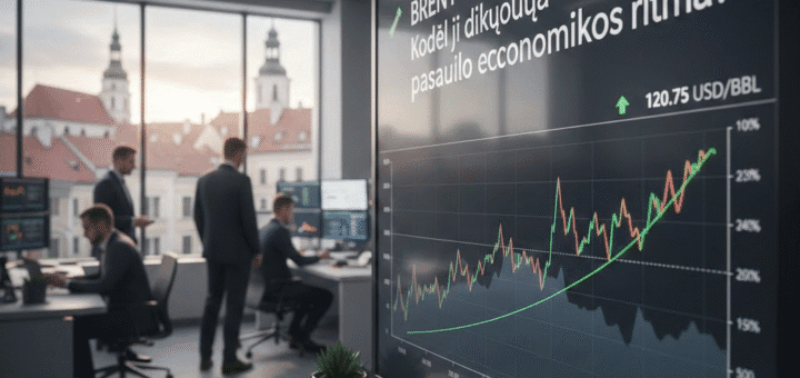 Brent naftos kaina: Kodėl ji diktuoja pasaulio ekonomikos ritmą?
