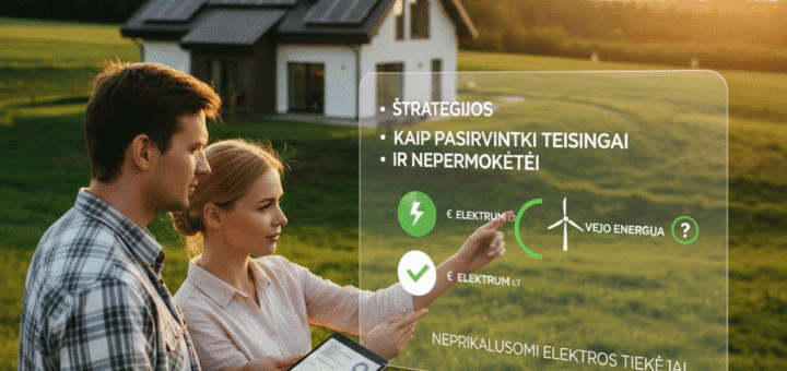 Nepriklausomi elektros tiekėjai: strategijos, kaip pasirinkti teisingai ir nepermokėti