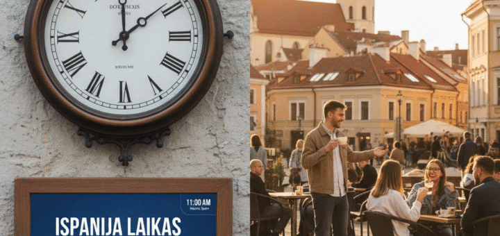Ispanija laikas: kodėl laikrodžiai rodo vienaip, o gyvenimas verda kitaip?
