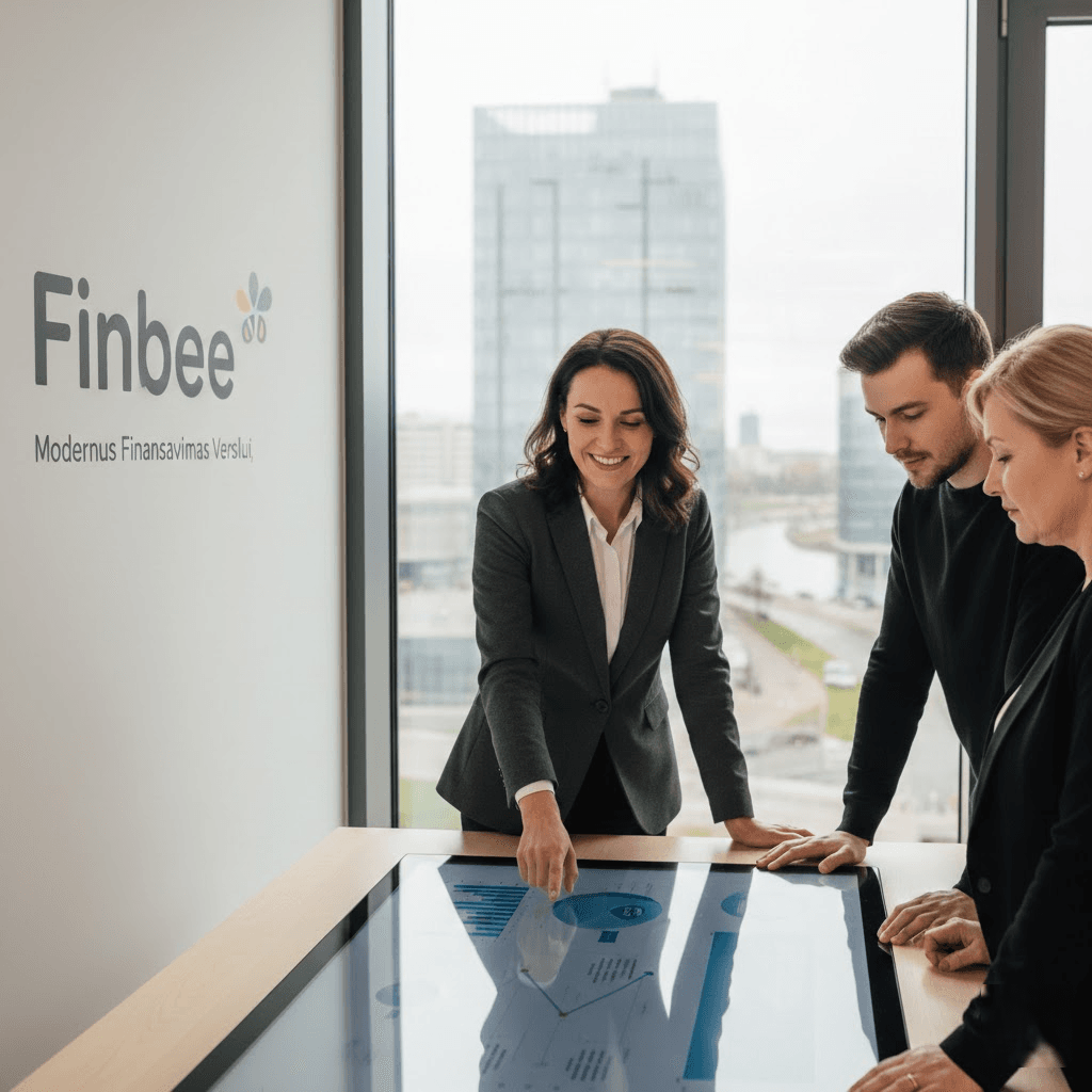Finbee verslui: Kaip modernus finansavimo modelis keičia Lietuvos įmonių augimo tempus