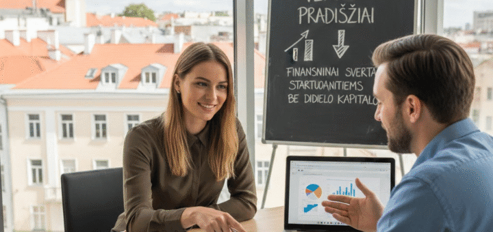 Parama verslo pradžiai: finansiniai svertai startuojantiems be didelio kapitalo