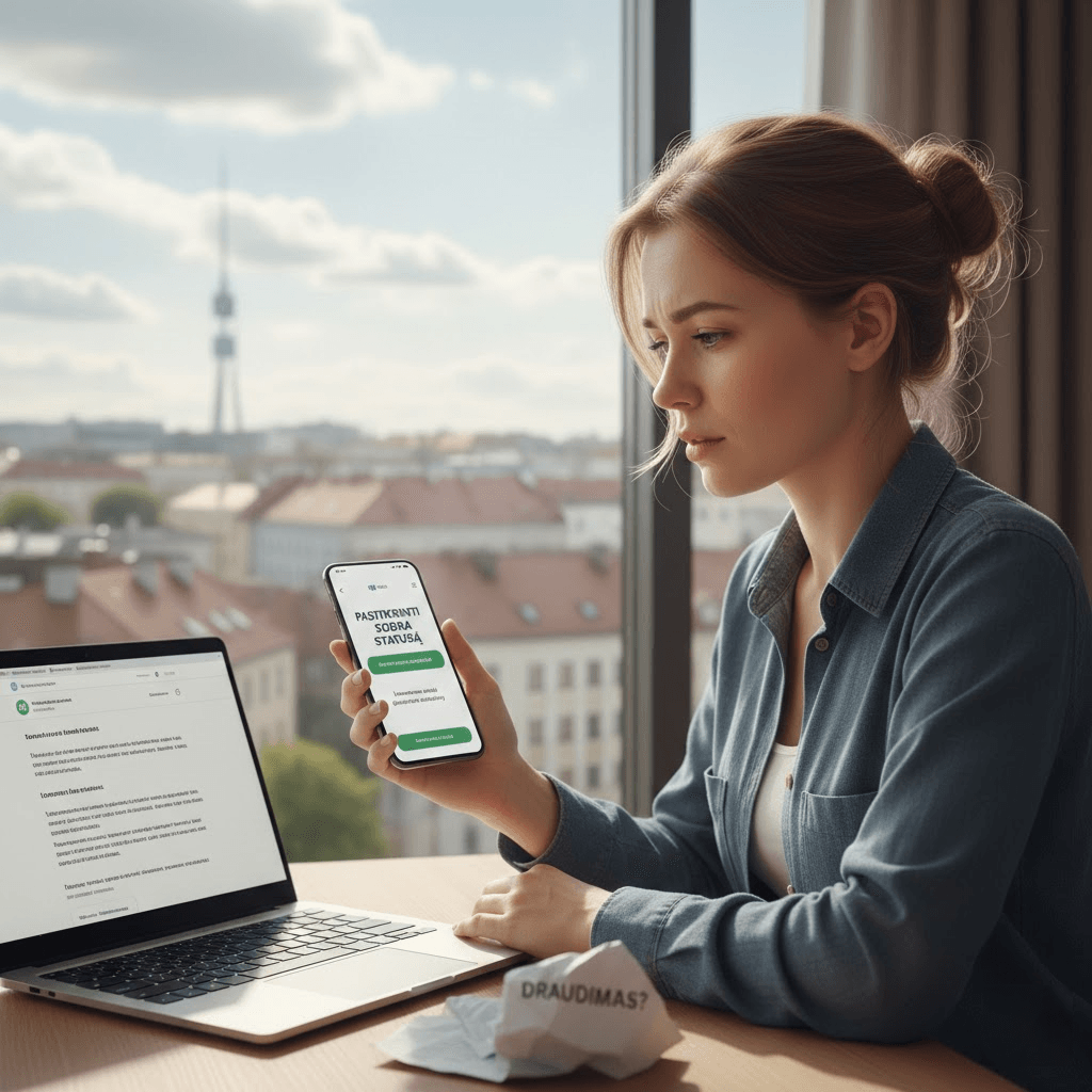 Ar draustas Sodra? Kaip akimirksniu pasitikrinti statusą ir išvengti nemalonių staigmenų