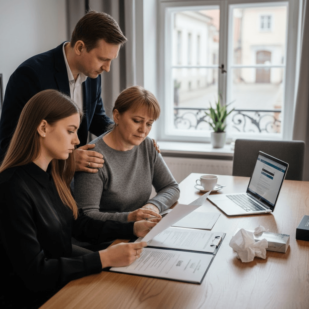 Mirus artimajam: konkretūs veiksmai, biurokratija ir emocinė pusiausvyra