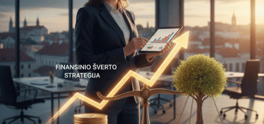 Paskola verslui: finansinio sverto strategija ir augimo kaina