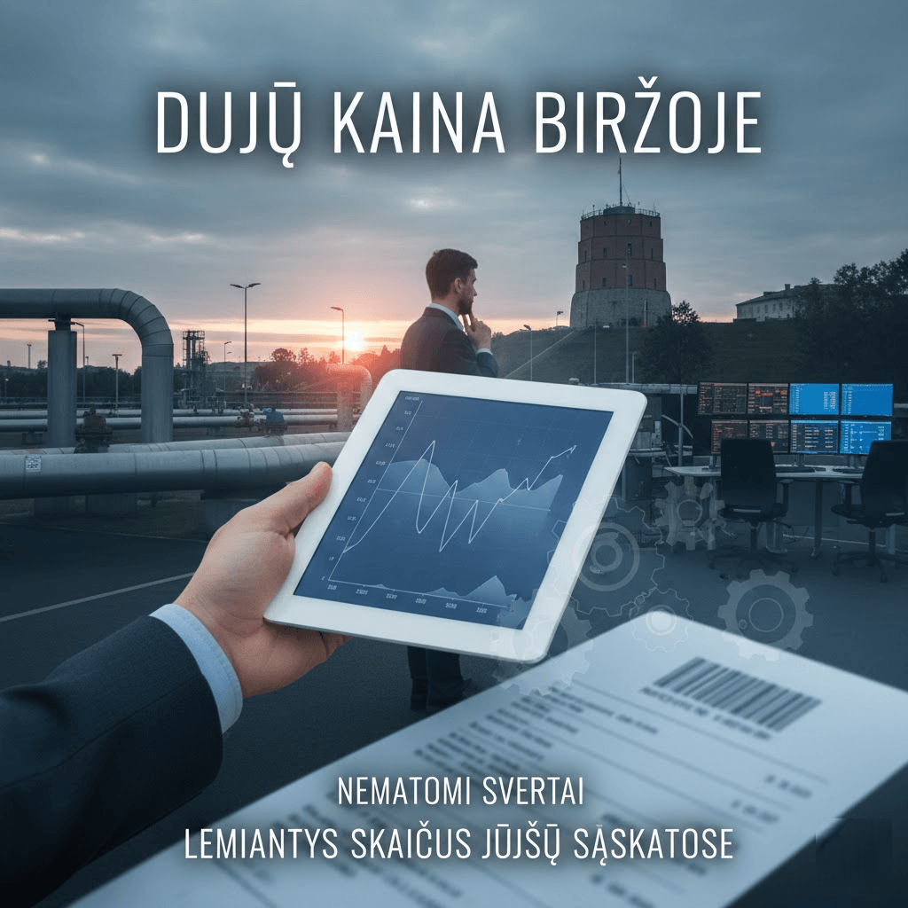 Dujų kaina biržoje: nematomi svertai, lemiantys skaičius jūsų sąskaitose Dujų kaina biržoje: nematomi svertai, lemiantys skaičius jūsų sąskaitose