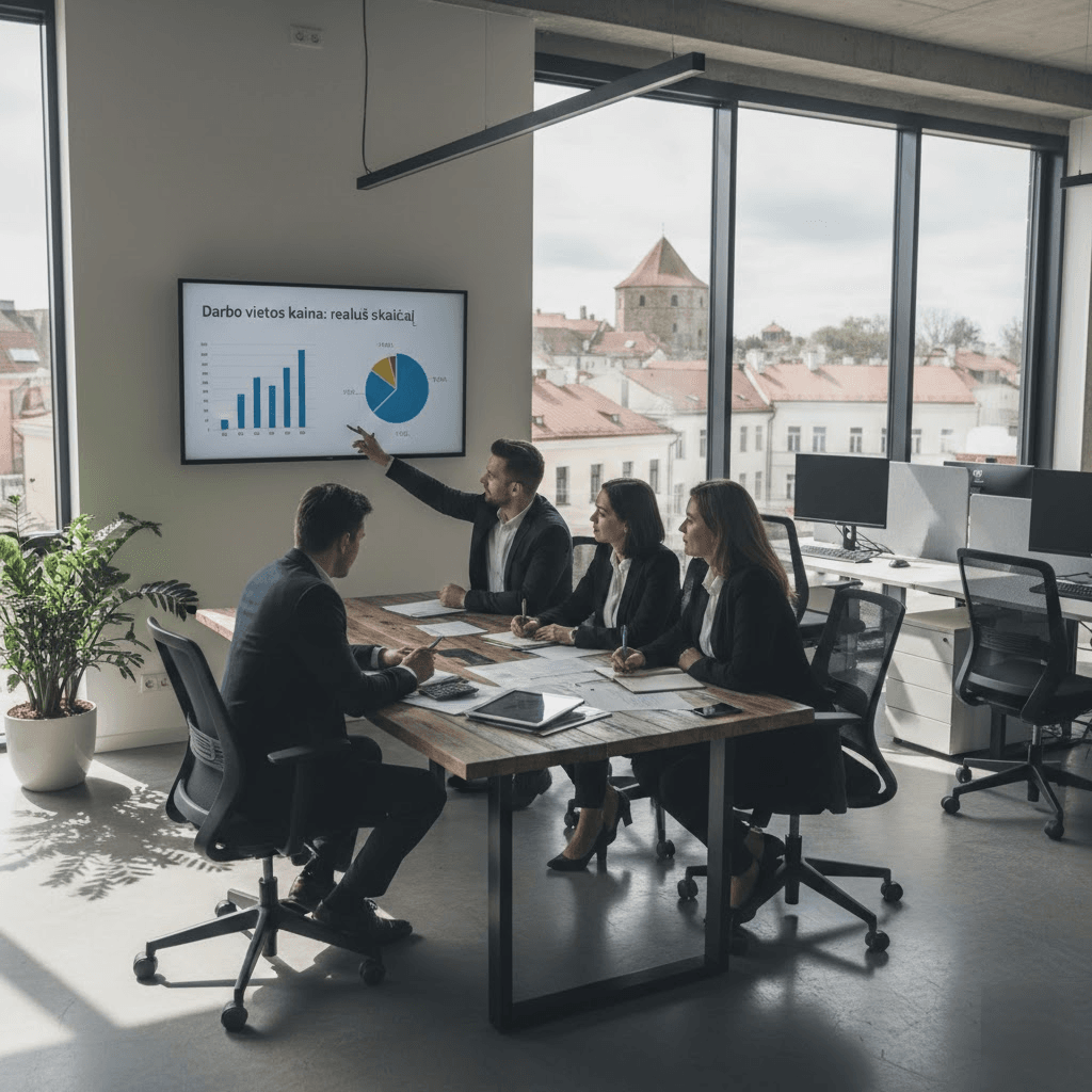 Darbo vietos kaina: realūs skaičiai, kuriuos privalo žinoti kiekvienas darbdavys Darbo vietos kaina: realūs skaičiai, kuriuos privalo žinoti kiekvienas darbdavys
