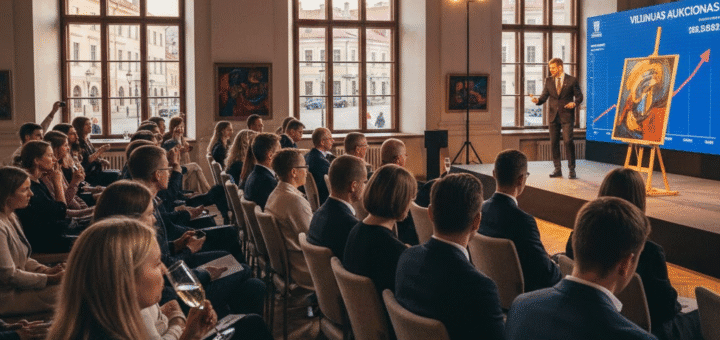 Meno pulsas sostinėje: kodėl Vilniaus aukcionas keičia investavimo taisykles