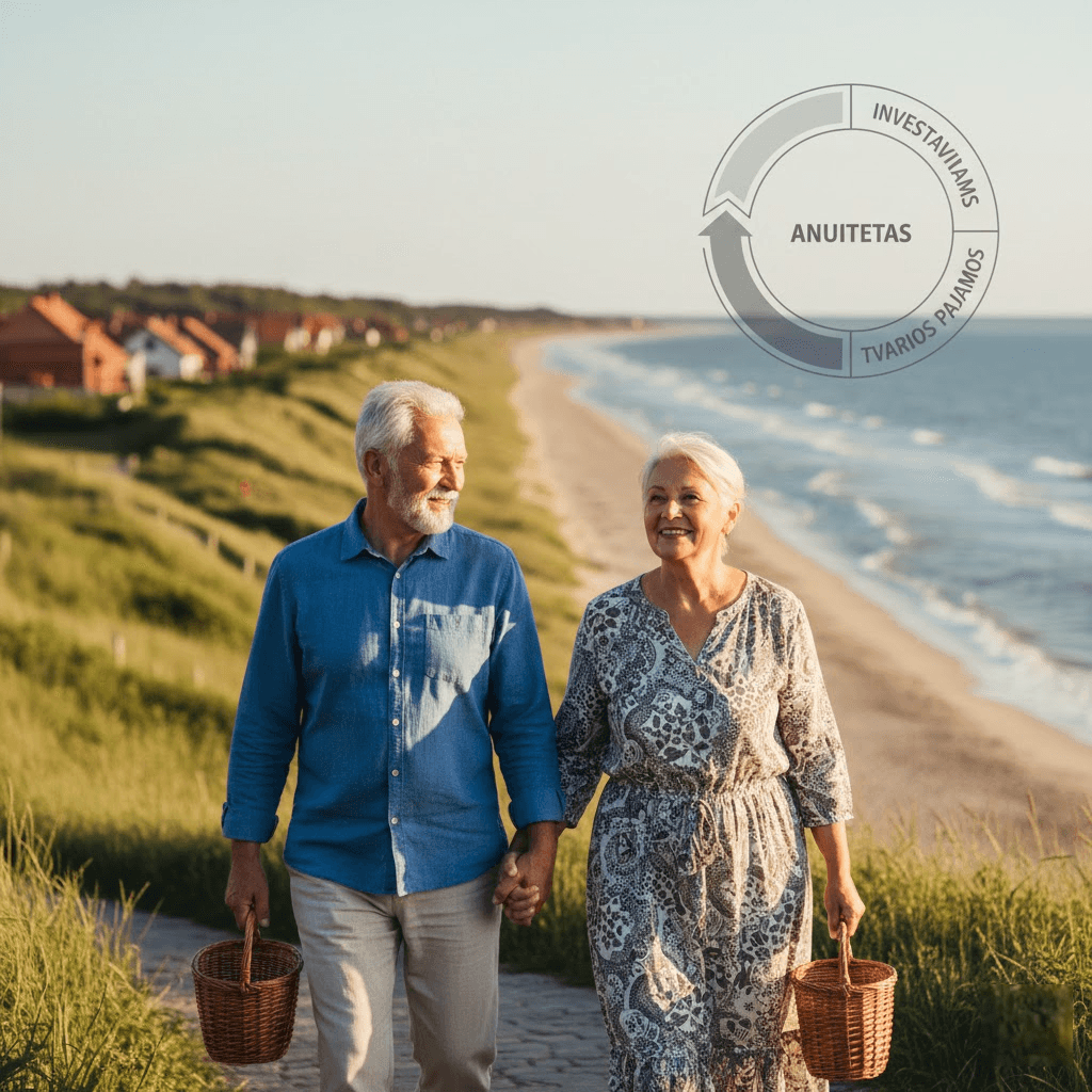 Pensijų anuitetas: Strategija, kaip užsitikrinti stabilias pajamas visam gyvenimui