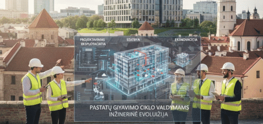 City Service Engineering: Pastatų gyvavimo ciklo valdymas ir inžinerinė evoliucija