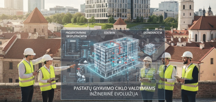 City Service Engineering: Pastatų gyvavimo ciklo valdymas ir inžinerinė evoliucija
