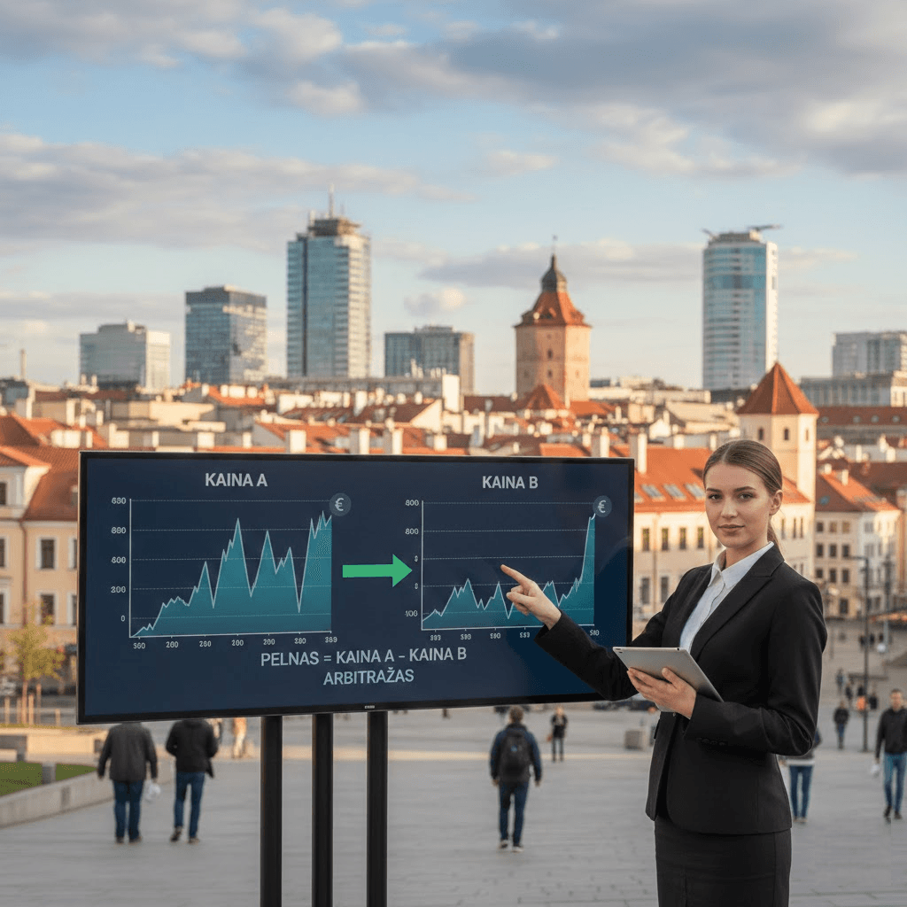 Arbitražas: Kainų Skirtumai Kaip Pajamų Šaltinis
