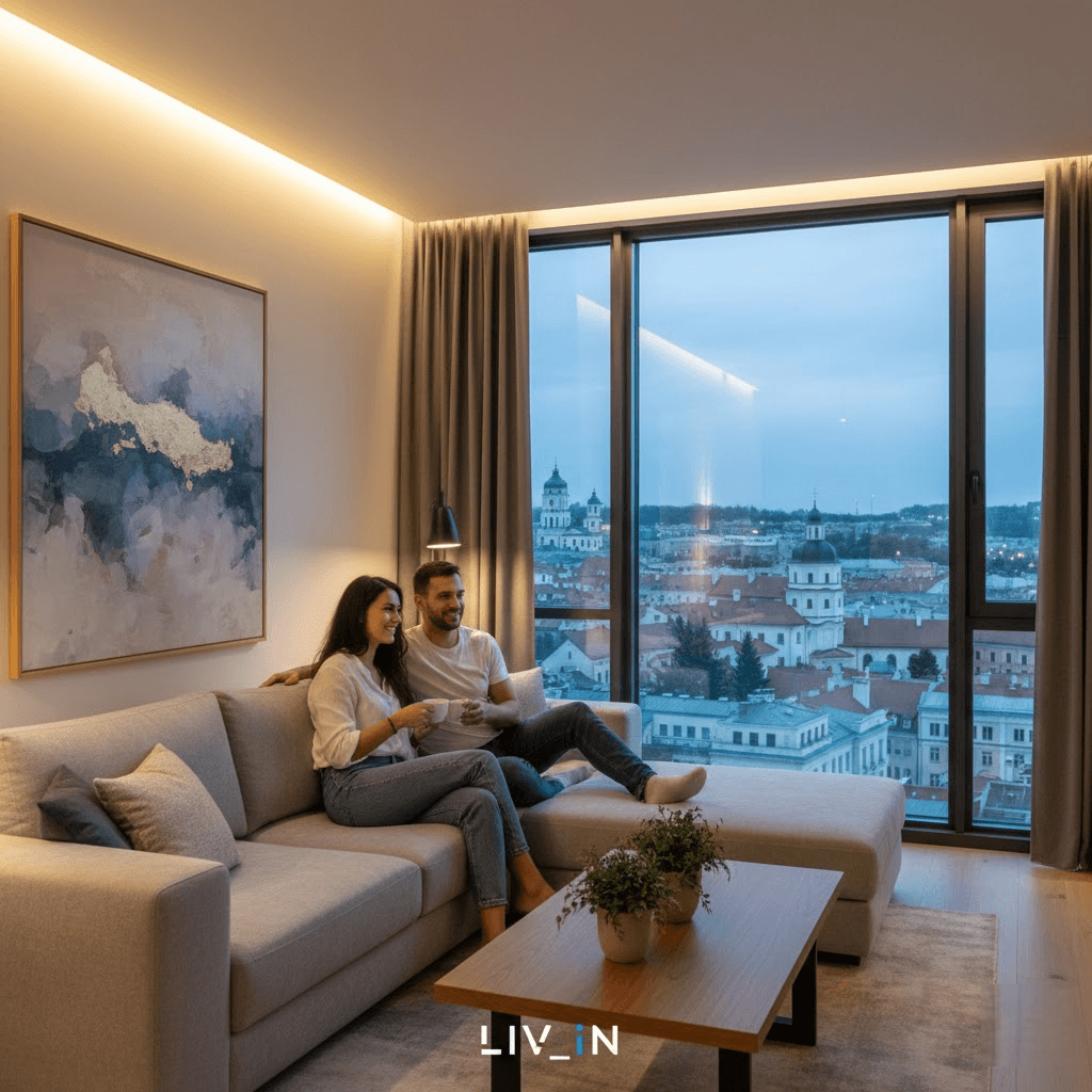 Moderni Nuoma Vilniuje: Kodėl Verta Rinktis „LIV_IN“ Koncepciją?