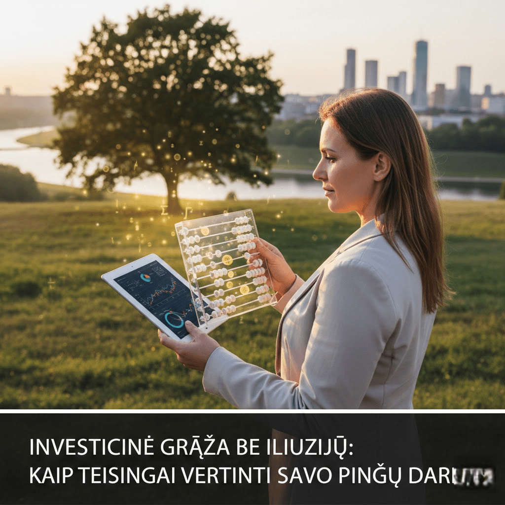Investicinė grąža be iliuzijų: Kaip teisingai vertinti savo pinigų darbą
