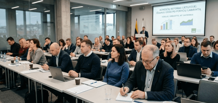 Mokesčių reforma Lietuvoje: Išsamus gidas po pokyčių labirintą – kas laukia verslo, dirbančiųjų ir NT savininkų?