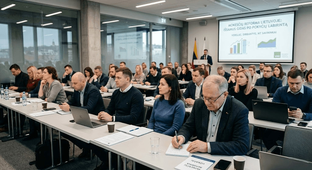 Mokesčių reforma Lietuvoje: Išsamus gidas po pokyčių labirintą – kas laukia verslo, dirbančiųjų ir NT savininkų?